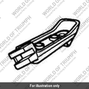 Rubber, Footrest (T2081125)