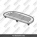 Rubber, Footboard, Rear (T2081424)