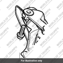Footrest Hanger, LH (T2082091)