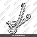 Footrest Hanger, Rear, RH, Blk (T2082166)