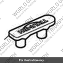Insert, Footrest (T2082506)
