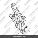 Footrest Hanger, LH (T2082679)