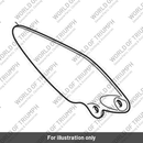 Heel Guard, RH, Black (T2082687)