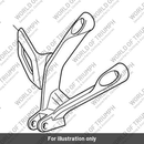 Rear Footrest Hanger, RH (T2082755)