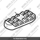 Rubber Footrest (T2082779)