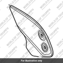 Heelguard, Carbon, LH (T2082868)