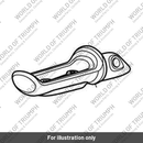 Footrest, Rear, RH (T2083505)
