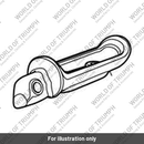 Rear Footrest, LH (T2083506)