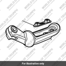 Footrest, Rider, LH (T2083627)