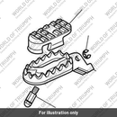 Footpeg, Rider, RH (T2083868)