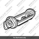 Footrest, Rider, LH, Black (T2085169)