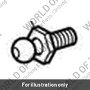 Knuckle, Ball Joint, M6, Enc (T2086071)