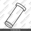 Pivot Pin, Sidetand (T2086611)