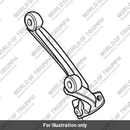 Footrest Hanger, Rear, LH (T2086982)