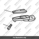 Footrest Assy, RH, Front (T2087751)