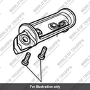 Footrest, LH, Satin (T2088089)