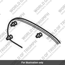 Bracket, Footboard, Pillion, LH (T2089015)
