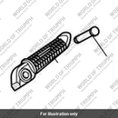 Rear Footrest, LH (T2089505)