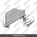 Hose, Radiator, Bottom, 3 Cyl (T2100071)