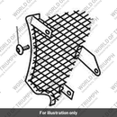 Grille, Rad, Rear, RH, Black (T2100382)