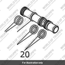 Pipe, Water, Pump Outlet (T2100426)