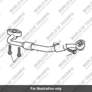 Pipe, Oil Cooler Return (T2100621)
