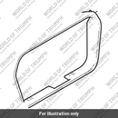 Radiator Surround, Lower, Pntd (T2100818-PI)