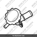 Filler Neck, Coolant (T2100879)