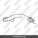 Hose, T'Stat to Bleed Spigot (T2100906)
