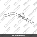 Hose, Thermostat to Radiator (T2100910)