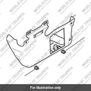 Bracket, Rad Cowl, Lower, Mldg (T2100923)