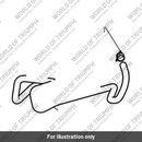 Hose, Radiator to Exp Tank (T2101038)