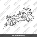 Rad Mount Assy, RH (T2101248)