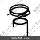 Hose Clip, 16-27, Bright, Ss (T2102112)