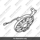 Fan & Guard Assy, LHS (T2104202)