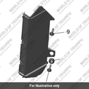Radiator Assy, RH, 28mm Core (T2105030)