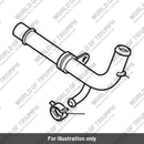 Pipe, Water, Pump Outlet (T2107014)