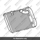 Radiator, RH (T2109205)