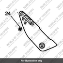 Pressing, Heat Shield, RH (T2200429)