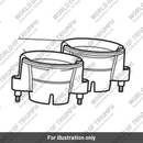 Intake Trumpet, Assy, 45mm (T2200477)
