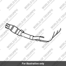 Exhaust Header Assy, Cat (T2200499)