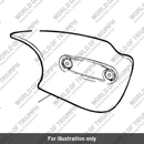 Airbox Cover, LH, Chromed, RT (T2201389)
