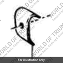 Cover, RH Exhaust Header, CR (T2201396)