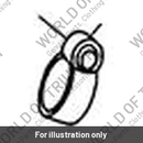 Clamp, Silencer, Plated (T2201423)