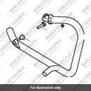 Header Assy, LH, Chromed (T2201790)