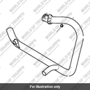 Exh Header Assy, LH, Chromed (T2201792)
