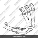 Header Assembly, Exhaust (T2201848)