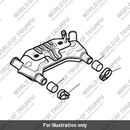 Catalyst Box Assy, Outlet Cat (T2202399)