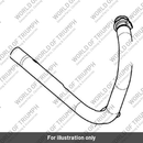 Exhaust Header Assy, RH, Black (T2202509)