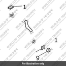 Heatshield, Catbox, Centre, Assy (T2202597)